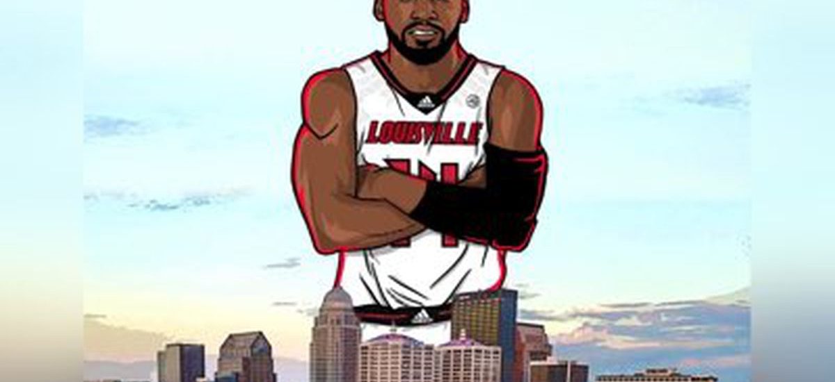 Louisville basketball Charles Minlend Jr.
