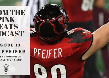 Ean Pfeifer, Louisville football tight end | From The Pink Seats Podcast