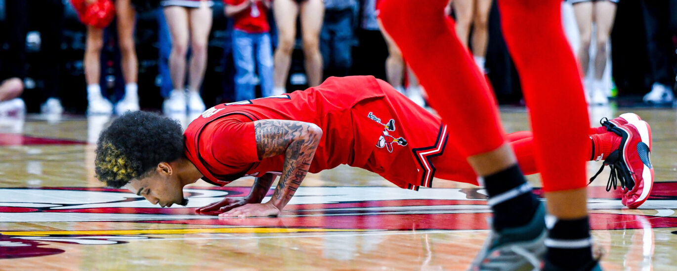 Louisville basketball guard Chucky Hepburn