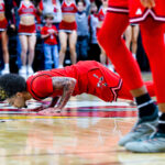 Louisville basketball guard Chucky Hepburn