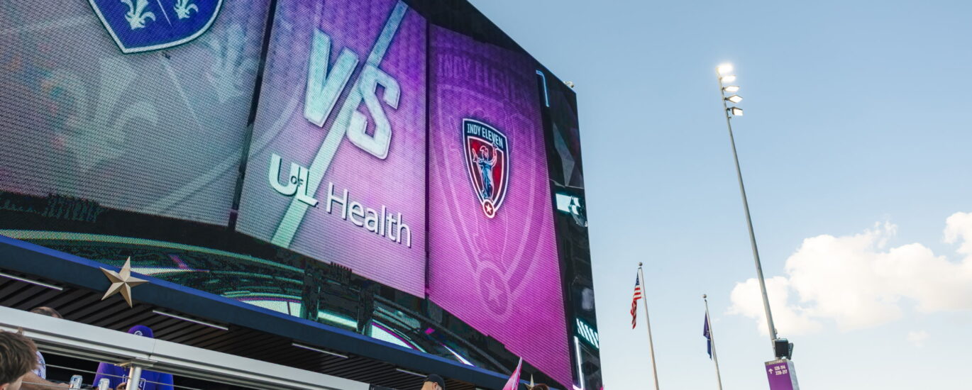 Louisville City vs Indy 11 Kick Out Cancer