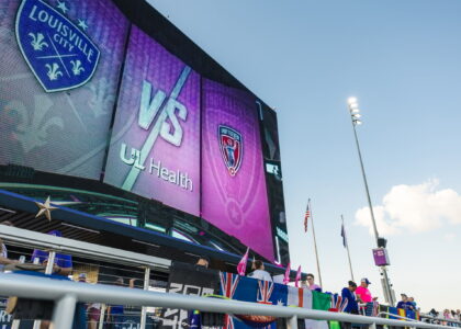 Louisville City vs Indy 11 Kick Out Cancer